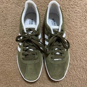 Women’s size 8.5 Army Green Adidas Tennis Shoes